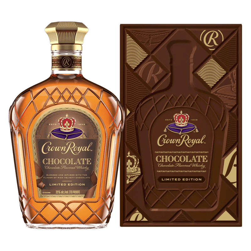 Crown Royal Chocolate Whisky 750ml - 70 Proof Delight – Wine