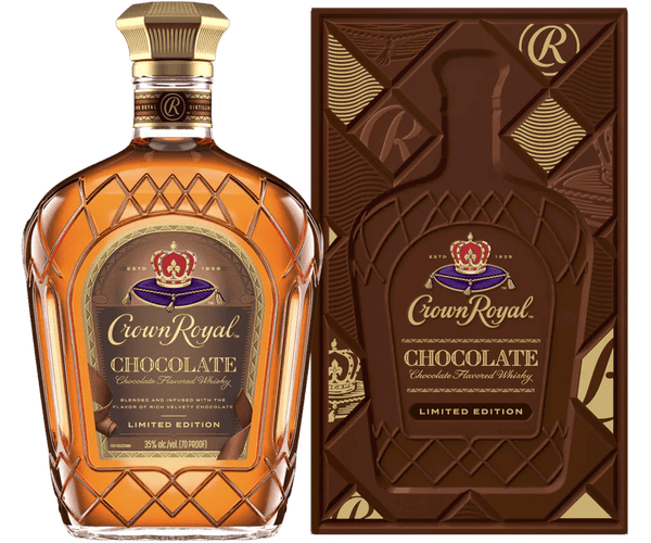 Crown Royal Chocolate Whisky 750ml - 70 Proof Delight – Wine