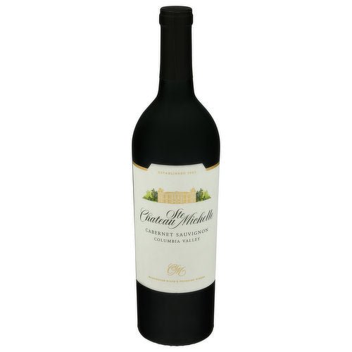 CHATEAU STE MICHELLE CABERNET SAUVIGNON,COLUMBIA VALLEY 750ML - Wine barrel Plus