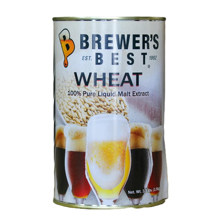 BREWERS BEST WHEAT LIQUID MALT EXTRACT 3.3LB - Wine barrel Plus