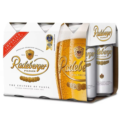 RADEBERGER PILSNER 6PK 16OZ CAN - Wine barrel Plus