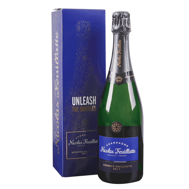 NICOLAS FEUILLATTE BRUT RESERVE 750ML - Wine barrel Plus