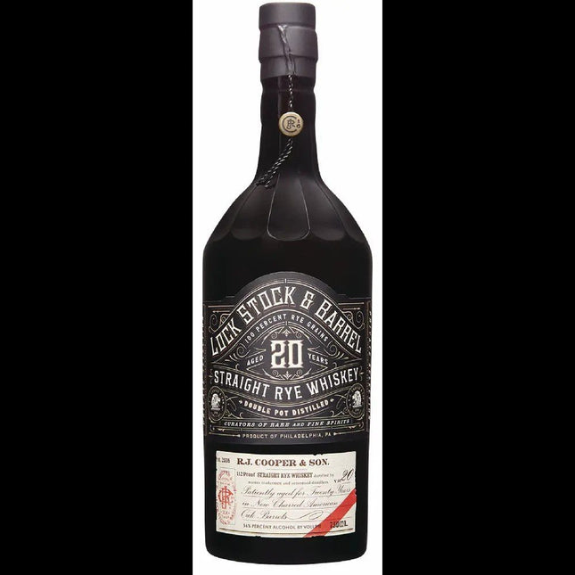 LOCK STOCK & BARREL - 20 YR 112 Proof 750 ml - Wine barrel Plus