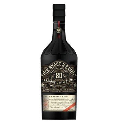 LOCK STOCK & BARREL - 20 YR 112 Proof 750 ml - Wine barrel Plus