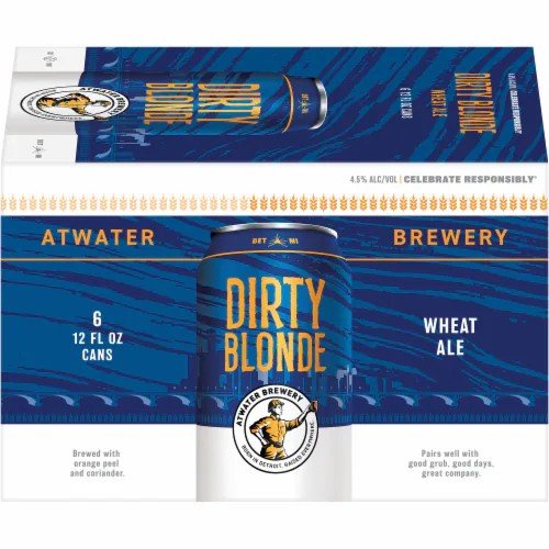 ATW DIRTY BLONDE 6PK 120Z - Wine barrel Plus