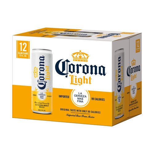 CORONA LIGHT 12PK 12OZ CAN - Wine barrel Plus