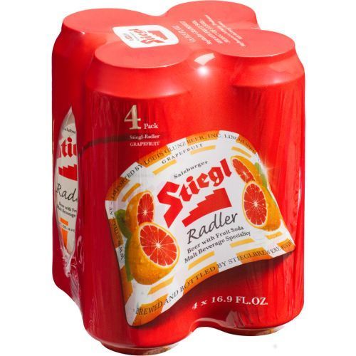 STIEGL RADLER GRAPEFRUIT 4PK 16.9OZ CAN - Wine barrel Plus
