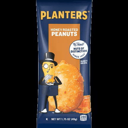 PLANTERS HONEY ROASTED PEANUTS 49G - Wine barrel Plus
