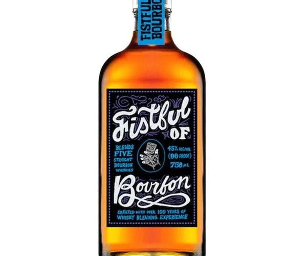 FISTFUL OF BOURBON 90 Proof 750 ml - Wine barrel Plus