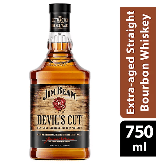 JIM BEAM DEVIL'S CUT 90 Proof 750 ml - Wine barrel Plus