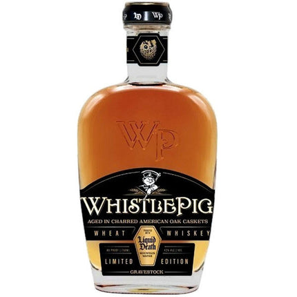 Whistlepig Gravestock Whiskey Liquid Death 750ml 86 proof - Wine barrel Plus