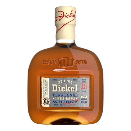 GEORGE DICKEL SNGL BRRL - 15 YR 95.2 Proof 750 ml - Wine barrel Plus