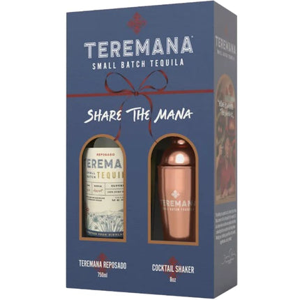 TEREMANA REPOSADO WITH SHAKER 750ML 80 PROOF - Wine barrel Plus
