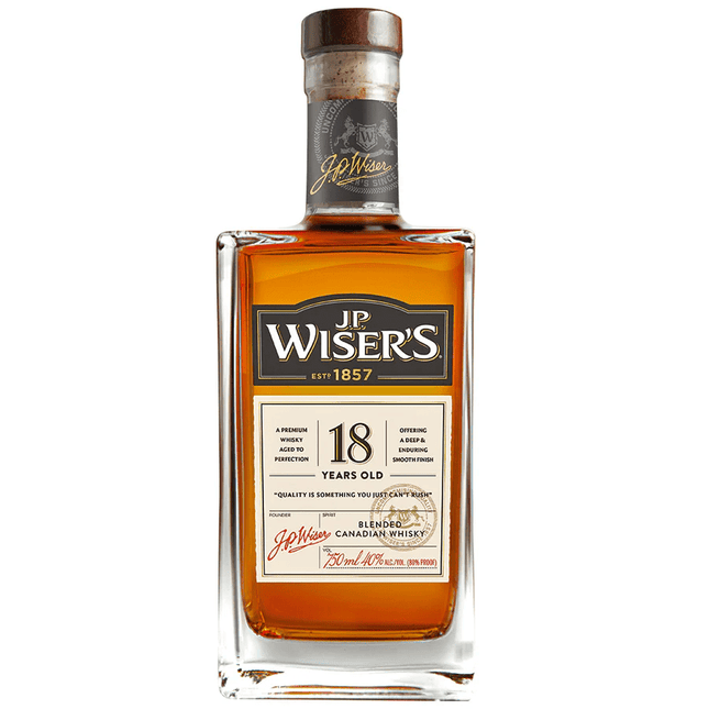 Jp WISER'S - 18 YR 80 Proof 750 ml - Wine barrel Plus