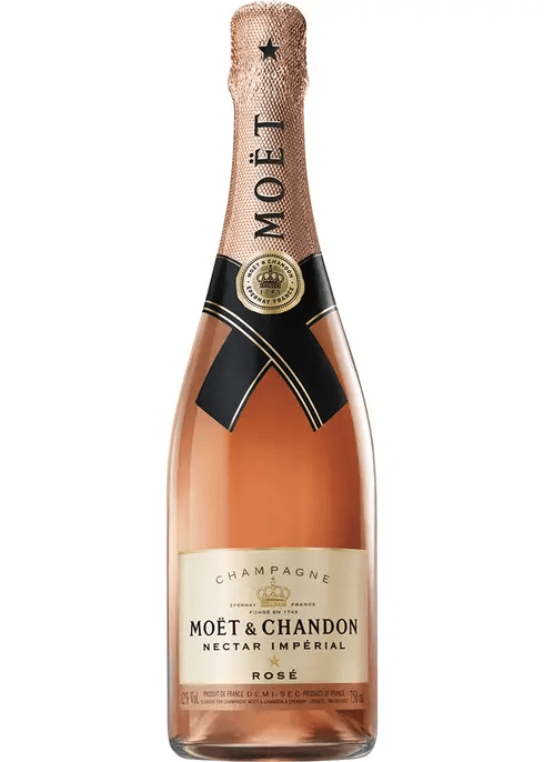 MOET CHANDON NECTAR IMPERIAL ROSE 750ML - Wine barrel Plus