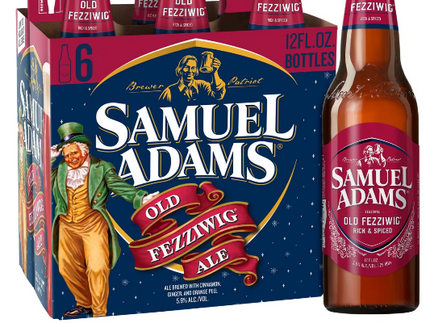 SAMUEL ADAMS OLD FEZZIWIG 6PK 12OZ BOTTLE - Wine barrel Plus
