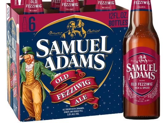 SAMUEL ADAMS OLD FEZZIWIG 6PK 12OZ BOTTLE - Wine barrel Plus