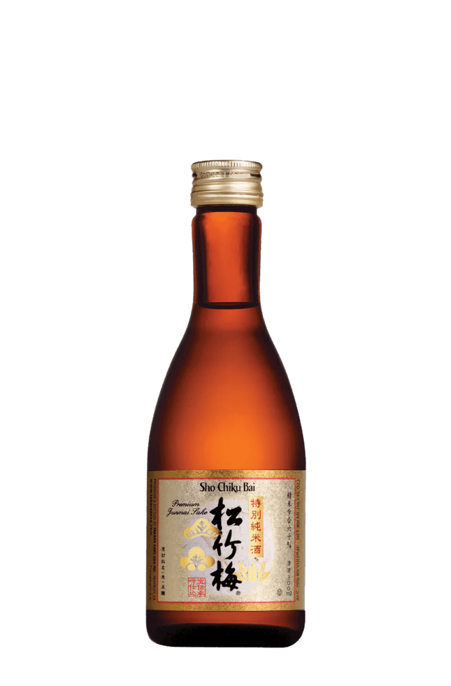 SHO CHIKU BAI PREMIUM JUNMAI SAKE 300ML - Wine barrel Plus