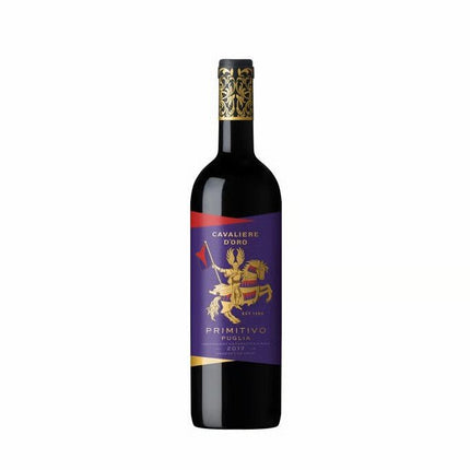CAVALIERE D'ORO PRIMITIVO PUGLIA 2017 - Wine barrel Plus
