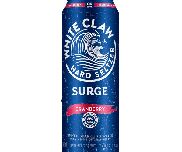 White Claw Surge Cranberry Selzer 19.2oz Can - Refreshing – Wine