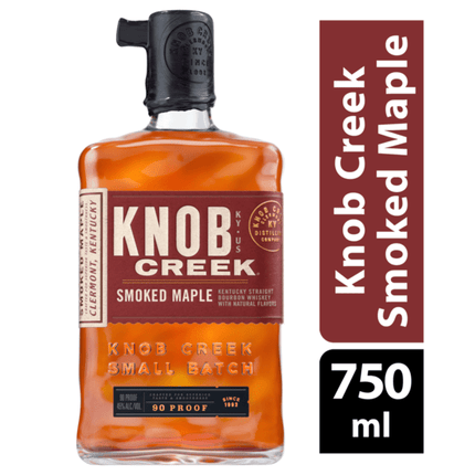 KNOB CREEK SMOKED MAPLE 90 Proof 750 ml - Wine barrel Plus