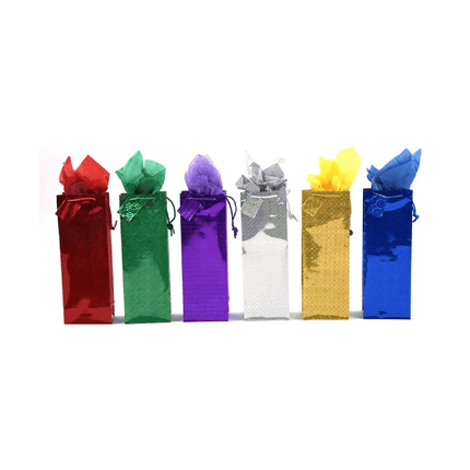 Elegant Wine Bottle Gift Bag for Gifting - Wine barrel Plus