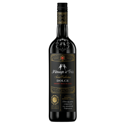 MENAGE A TROIS DOLCE SWEET RED BLEND 750ML - Wine barrel Plus