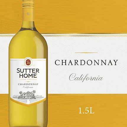 SUTTER HOME CHARDONNAY 1.5LT - Wine barrel Plus