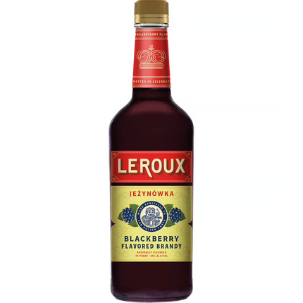 LEROUX POLISH BLACKBERRY 70 Proof 750 ml