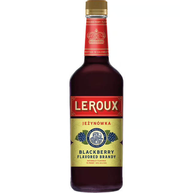 LEROUX POLISH BLACKBERRY 70 Proof 750 ml
