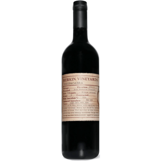 MERKIN VINEYARDS CHUPACABRA 2019 750ML - Wine barrel Plus