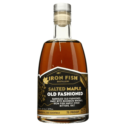 IRON FISH SALT MPL OLD FASHION 73 Proof 375 ml - Wine barrel Plus