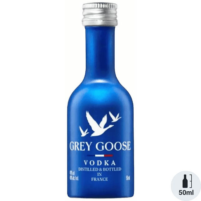 GREY GOOSE VODKA 50ML 80 PROOF - Wine barrel Plus