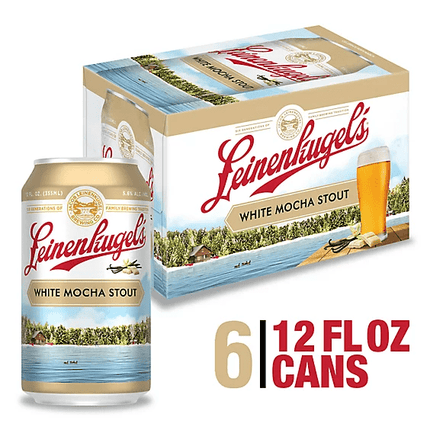LEINENKUGEL'S WHITE MOCHA STOUT 6PK 12OZ CAN - Wine barrel Plus