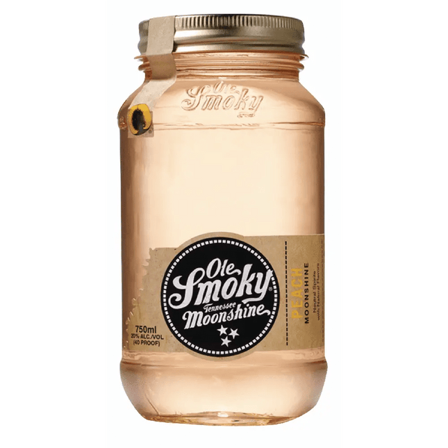 OLE SMOKY PEACH MSHINE 40 Proof 750 ml - Wine barrel Plus