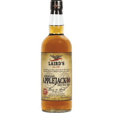 LAIRD'S STRAIGHT APPLEJACK 86 86 Proof 750 ml - Wine barrel Plus