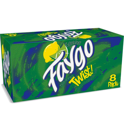 FAYGO TWIST 8PK 12OZ CAN - Wine barrel Plus
