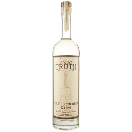 HARD TRUTH TOASTED COCONUT RUM 42 Proof 750 ml - Wine barrel Plus
