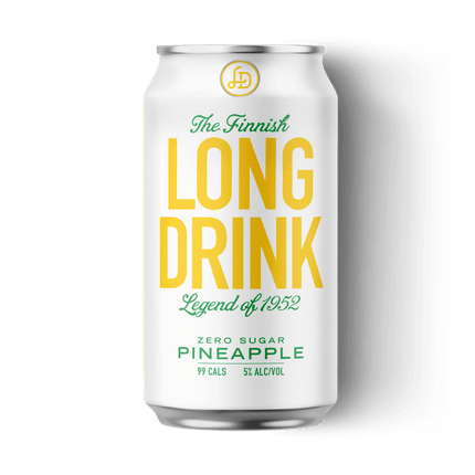 LONG DRINK ZERO PINEAPPLE 6PK 355ML CAN - Wine barrel Plus