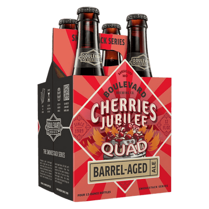 BOULEVARD CHERRIES JUBILEE QUAD 4PK12OZ BOTTLE - Wine barrel Plus