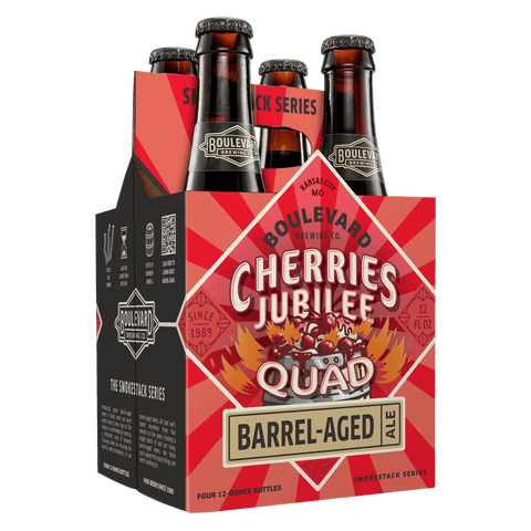BOULEVARD CHERRIES JUBILEE QUAD 4PK12OZ BOTTLE - Wine barrel Plus