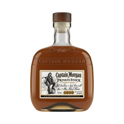 CAPT MORGAN PRIVATE STOCK 80 Proof 750 ml - Wine barrel Plus