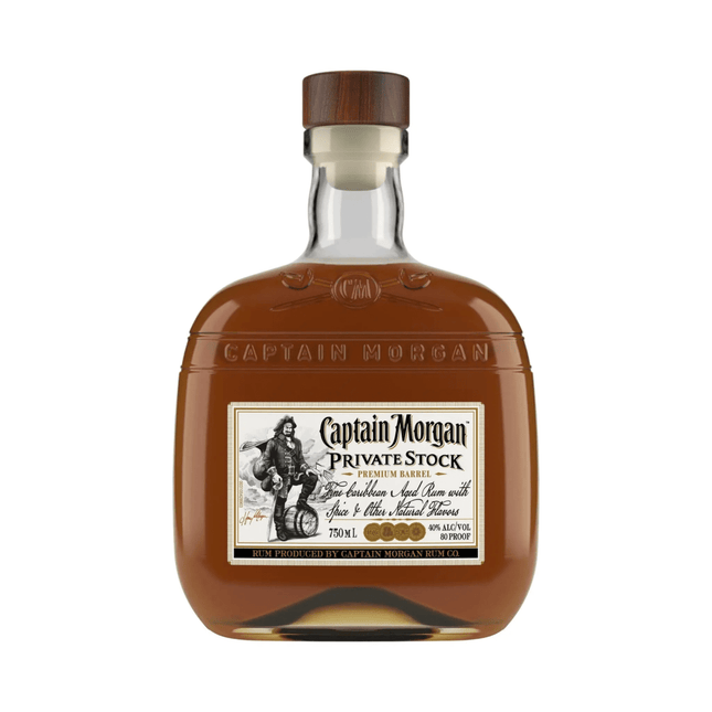 CAPT MORGAN PRIVATE STOCK 80 Proof 750 ml - Wine barrel Plus