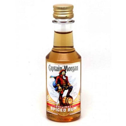 CAPT MORGAN SPICED RUM (P R) 70 Proof 50 ml - Wine barrel Plus