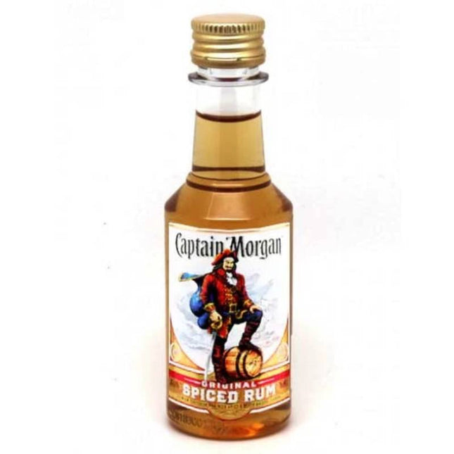 CAPT MORGAN SPICED RUM (P R) 70 Proof 50 ml - Wine barrel Plus