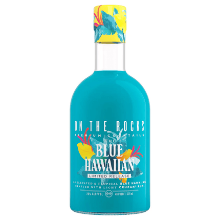 on the rocks blue hawaiian 750ml 40 proof - Wine barrel Plus