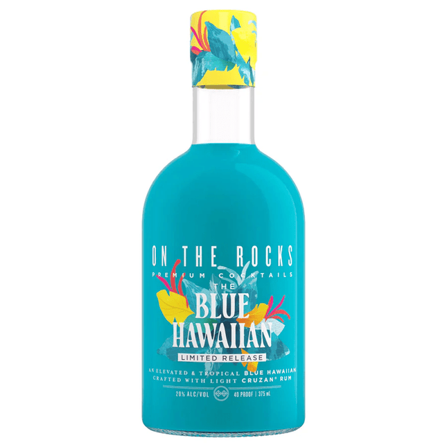 on the rocks blue hawaiian 750ml 40 proof - Wine barrel Plus