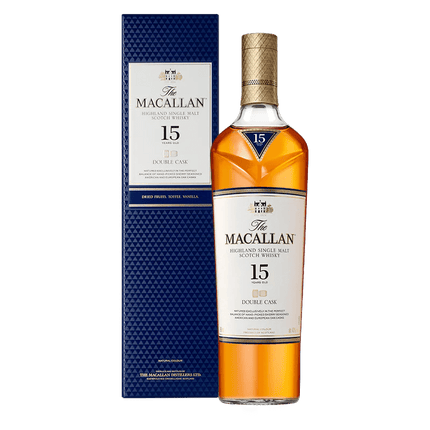 MACALLAN DOUBLE CASK - 15YR 86 Proof 750 ml - Wine barrel Plus