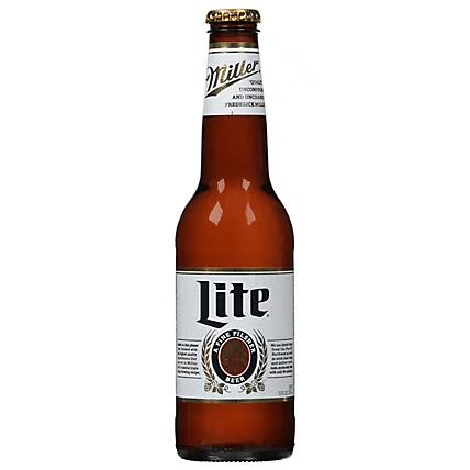 MILLER LITE 1PK 12OZ BOTTLE - Wine barrel Plus
