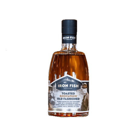 IRON FISH TOASTED GODFATHER OLD FASHION 750 ML - Wine barrel Plus